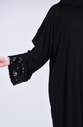 Robe Hijab Noir 0044-01