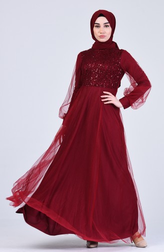 Robe Hijab Bordeaux 5007-03