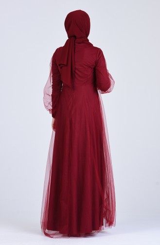 Robe Hijab Bordeaux 5007-03