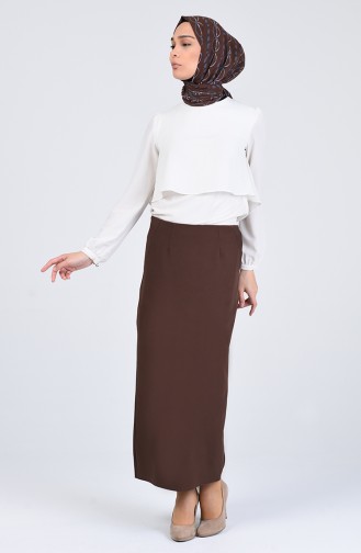 Brown Skirt 0110-10