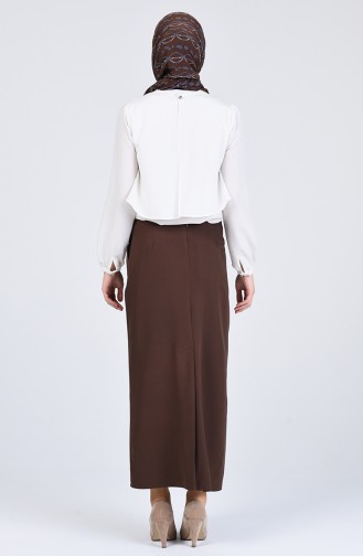 Brown Skirt 0110-10