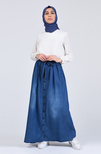Navy Blue Skirt 0104-02