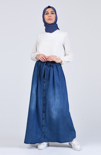 Navy Blue Rok 0104-02