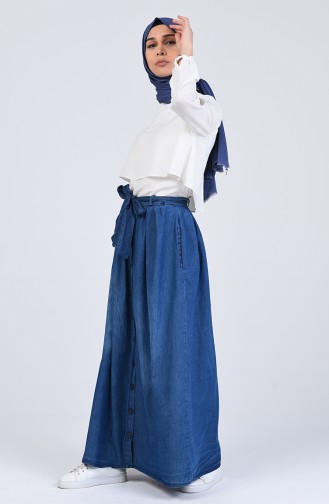 Navy Blue Skirt 0104-02