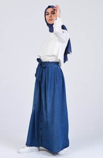 Navy Blue Rok 0104-02