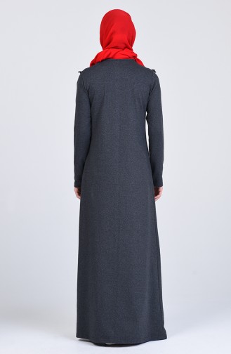 Robe Hijab Fumé 2992-12