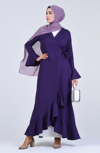 Purple Abaya 7267-11