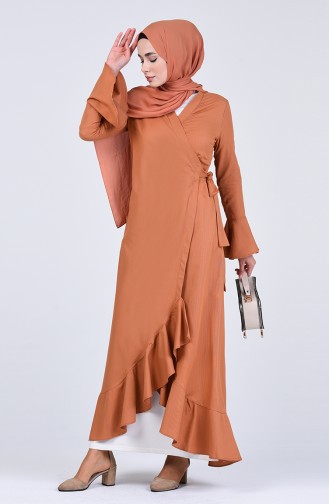 Biscuit Abaya 7267-15