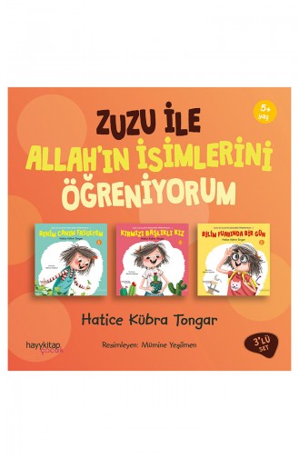 Hatice Kübra Tongar Zuzu ile Allah ın Güzel İsimlerini Öğreniyorum 3 lü Set 9786257909488