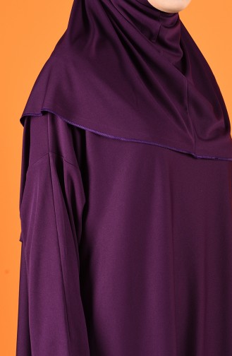 Prayer Dress 4537-04 Purple 4537-04