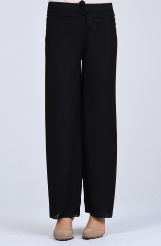 Pantalon Noir 8055-01