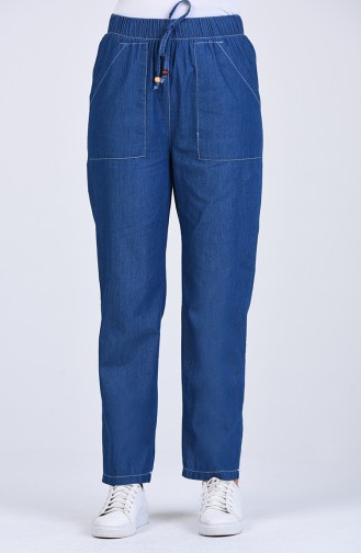 Navy Blue Pants 4048-02