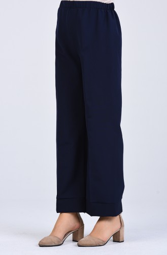 Pantalon Bleu Marine 1985-02