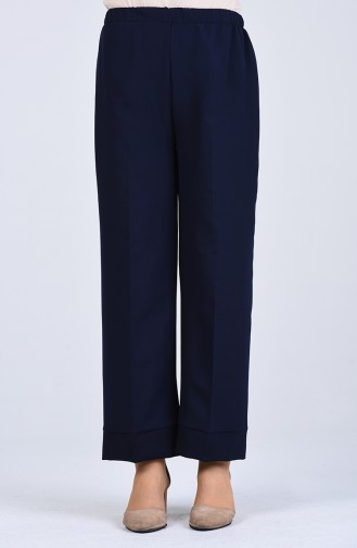 Pantalon Bleu Marine 1985-02