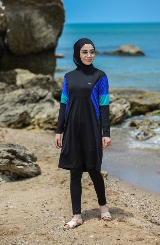 Black Swimsuit Hijab 20160-03