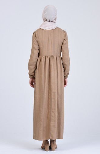 Robe Hijab Vison Foncé 50302-01