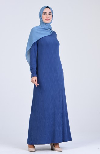 Robe Hijab Indigo 7010-02