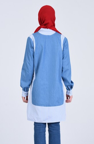 Garnili Kot Tunik 8040-02 Kot Mavi