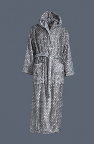 Gray Towel and Bathrobe Set 2032-01