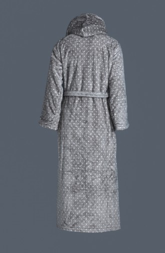 Gray Towel and Bathrobe Set 2032-01