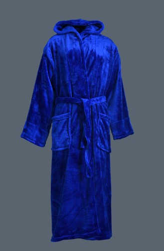 Dark Saxon Blue Handdoek en Badjas set 2041-01