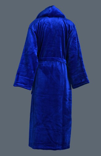 Dark Saxe Towel and Bathrobe Set 2041-01