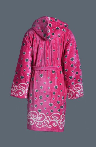 Pink Towel and Bathrobe Set 4011-01