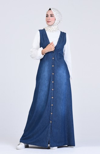Gilet أزرق كحلي 4109-02