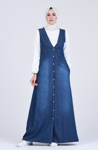 Gilet أزرق كحلي 4109-02