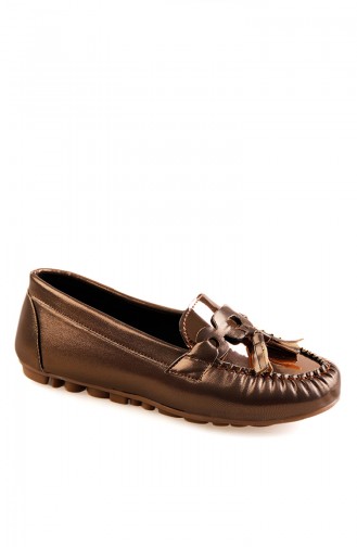 Gold Damen Ballerinas 0144-06