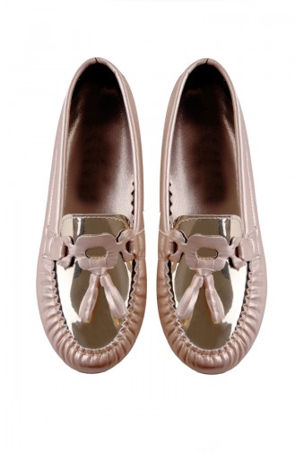 Rose Tan Women`s Flats 0144-07