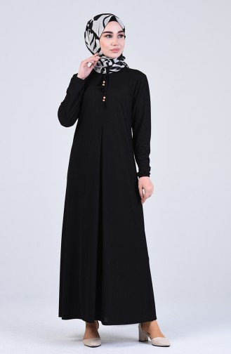 Robe Hijab Noir 6510-02