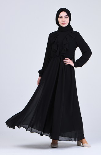 Black İslamitische Jurk 4297-01