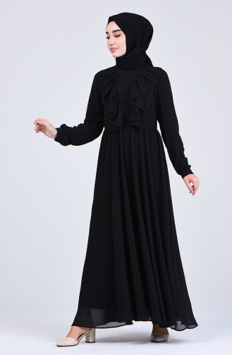 Black İslamitische Jurk 4297-01