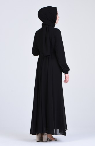 Black İslamitische Jurk 4297-01