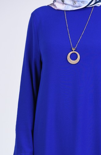 Necklace Dress 0083-02 Saxe Blue 0083-02