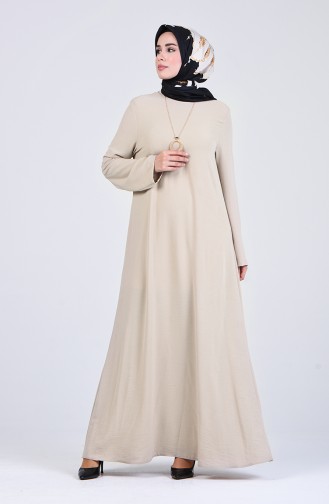 Robe Hijab Beige 0083-04