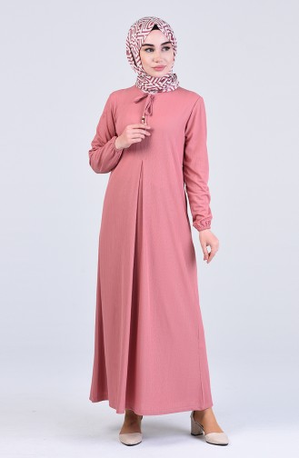 Powder Hijab Dress 6510-04