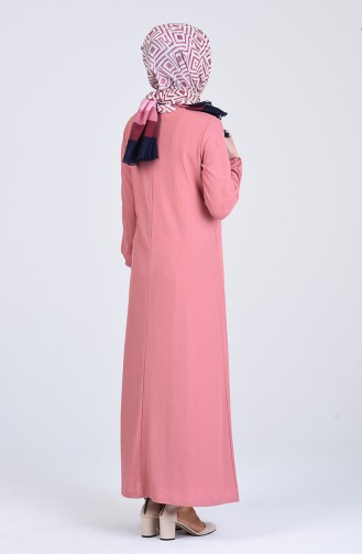 Powder Hijab Dress 6510-04