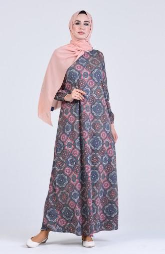Robe Hijab Vert 6169C-02