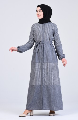 Robe Hijab Gris 2003-03