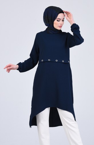 Navy Blue Tuniek 8358-02