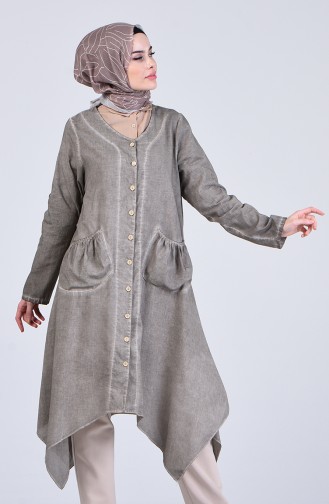 Dark Beige Tuniek 4555-07