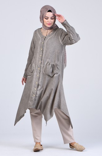 Dark Beige Tunics 4555-07