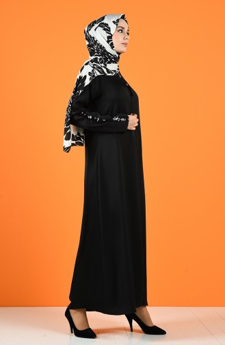 Black Abaya 10150-02