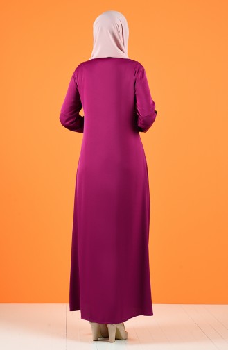 Plum Abaya 10150-03