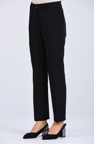 Classic Trousers with Pockets 20010-03 Black 20010-03
