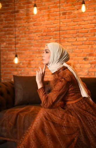 Tabak Hijab-Abendkleider 4815-03