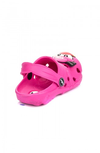Fuşya Çocuk Terlik Sandalet Smt010