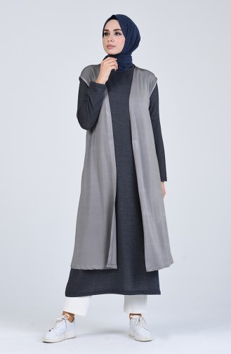Dark Gray Waistcoats 7985-04